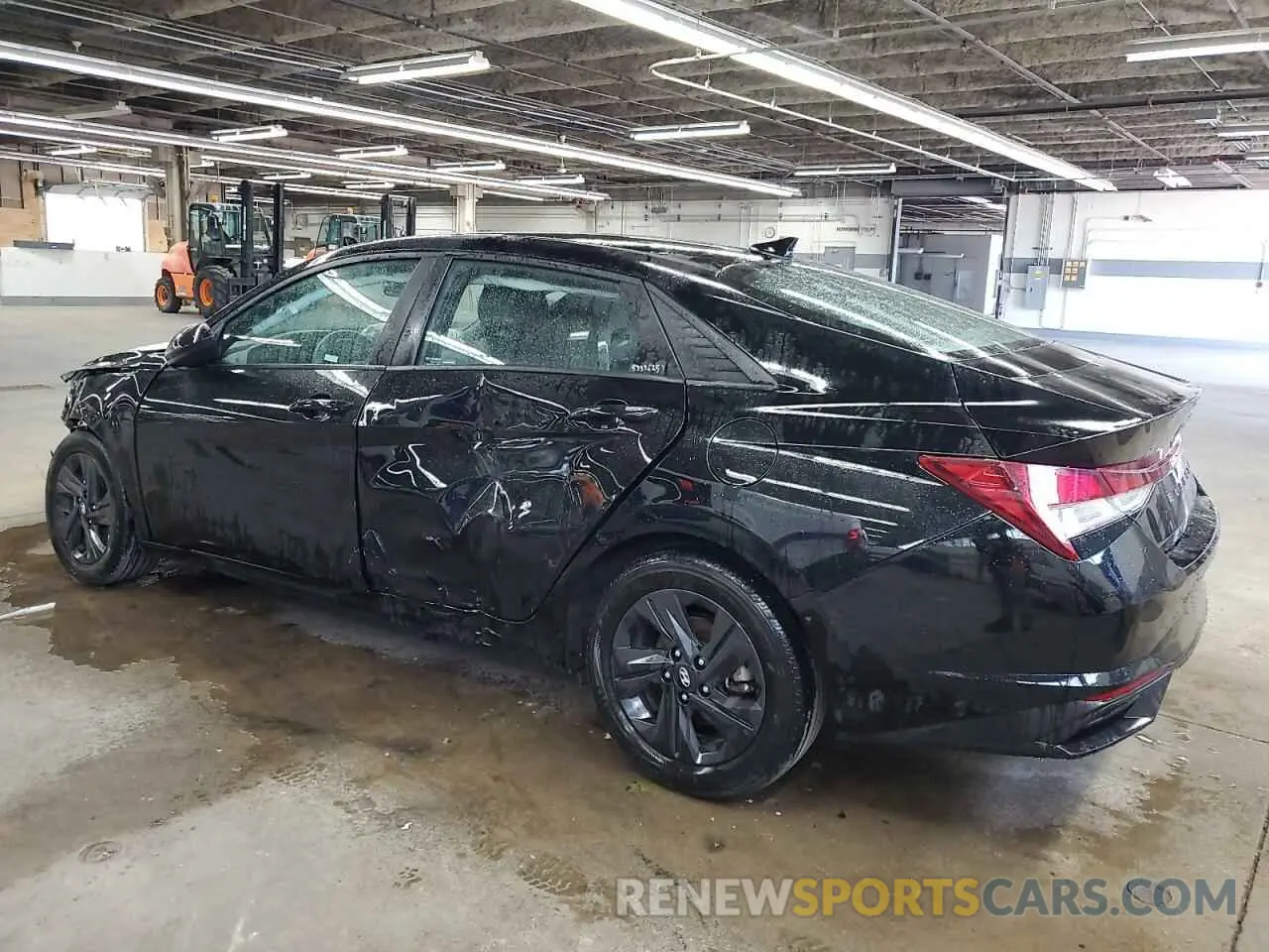 2 Photograph of a damaged car KMHLM4AG1PU605180 HYUNDAI ELANTRA 2023