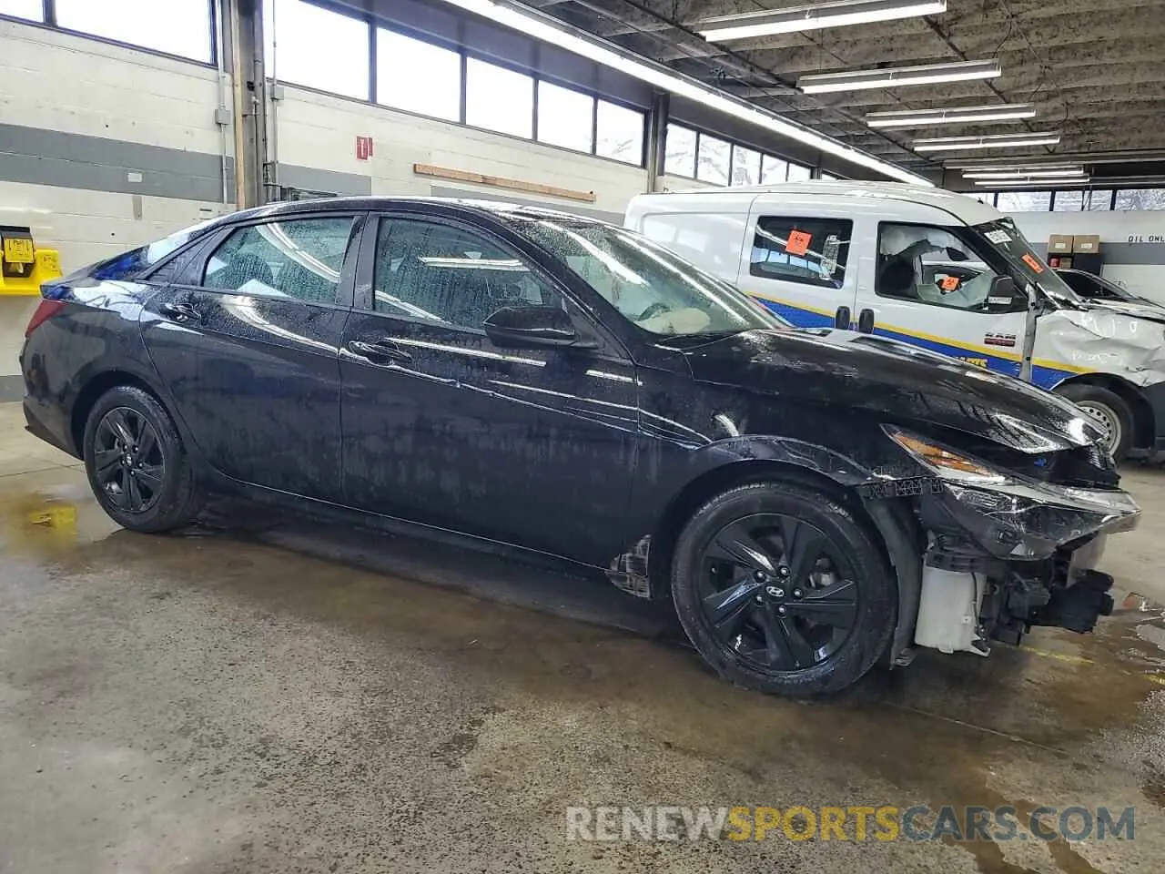 4 Photograph of a damaged car KMHLM4AG1PU605180 HYUNDAI ELANTRA 2023
