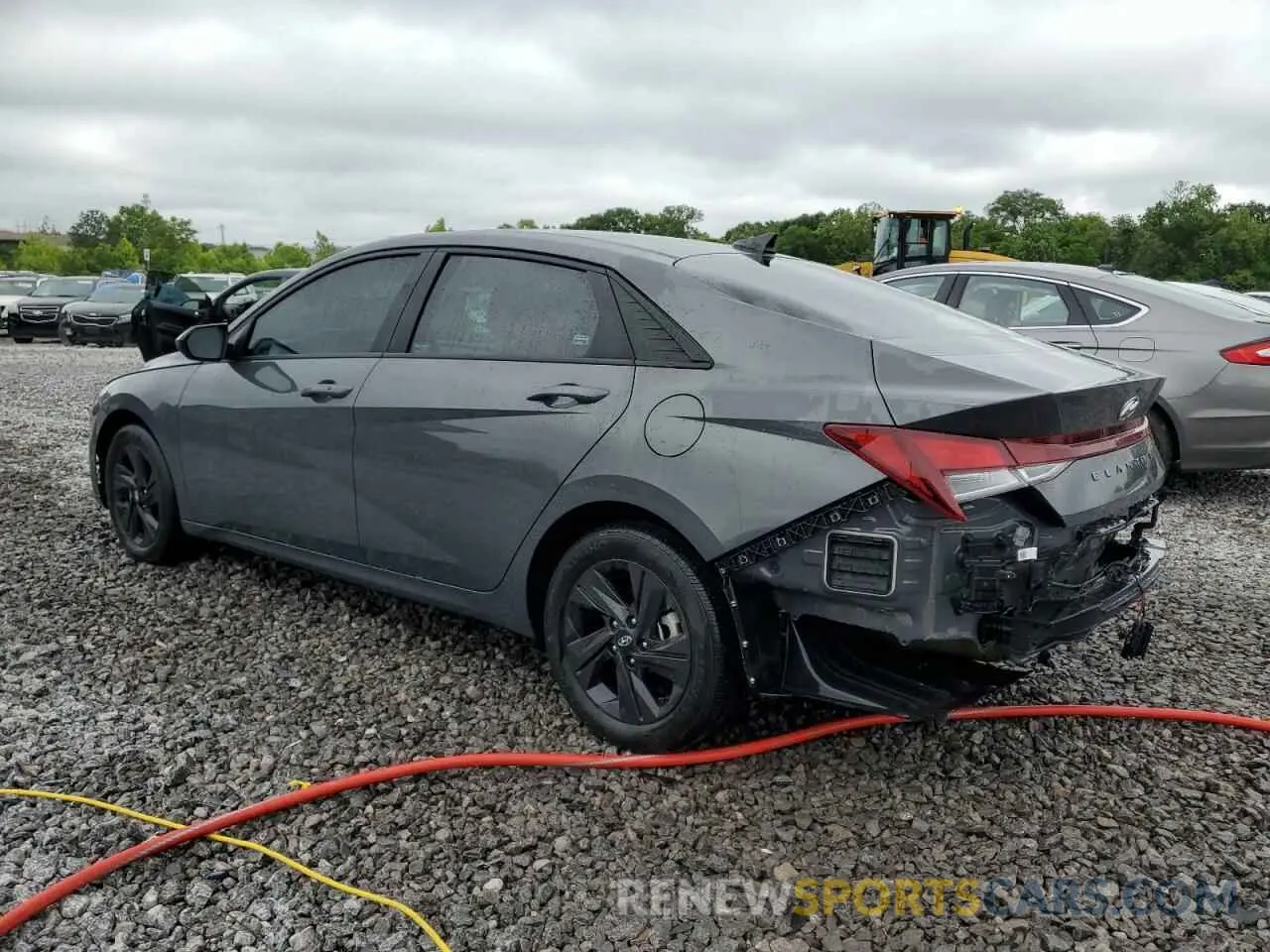 2 Photograph of a damaged car KMHLM4AG1PU627230 HYUNDAI ELANTRA 2023