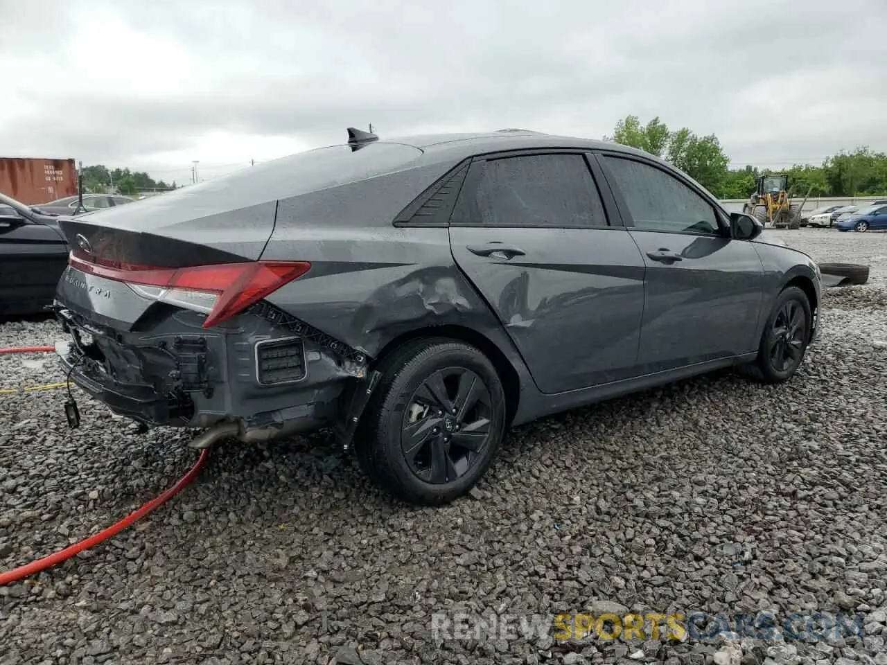 3 Photograph of a damaged car KMHLM4AG1PU627230 HYUNDAI ELANTRA 2023