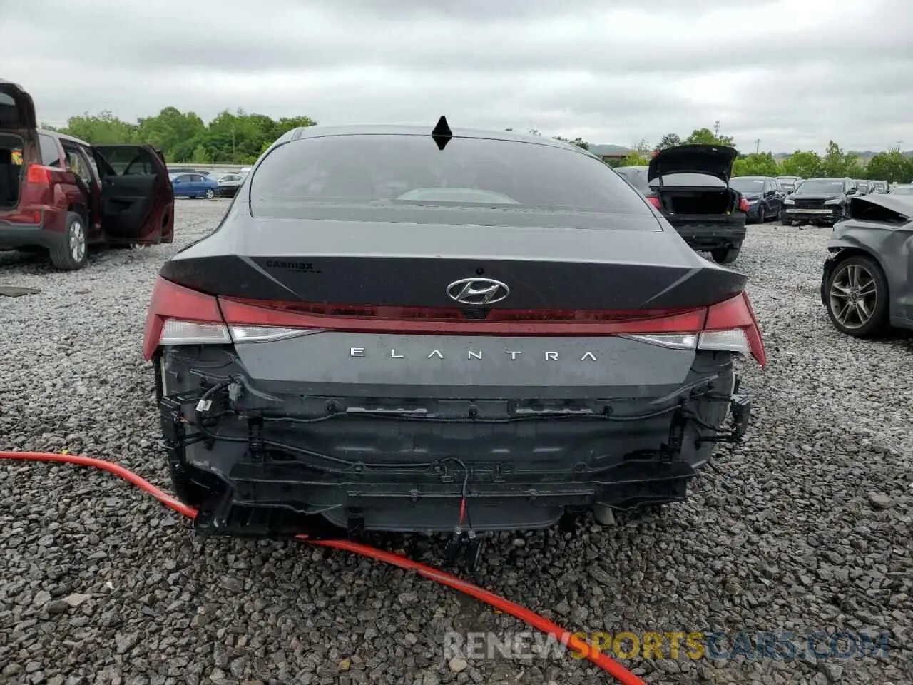 6 Photograph of a damaged car KMHLM4AG1PU627230 HYUNDAI ELANTRA 2023