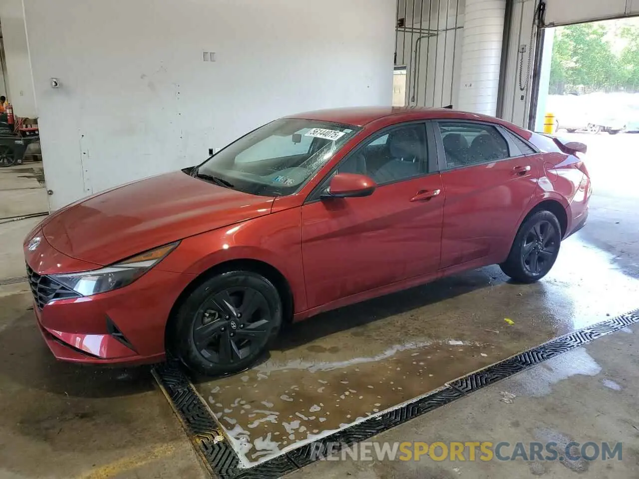 1 Photograph of a damaged car KMHLM4AG1PU630922 HYUNDAI ELANTRA 2023