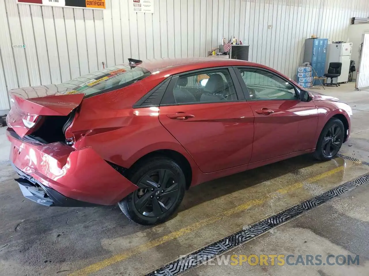 3 Photograph of a damaged car KMHLM4AG1PU630922 HYUNDAI ELANTRA 2023