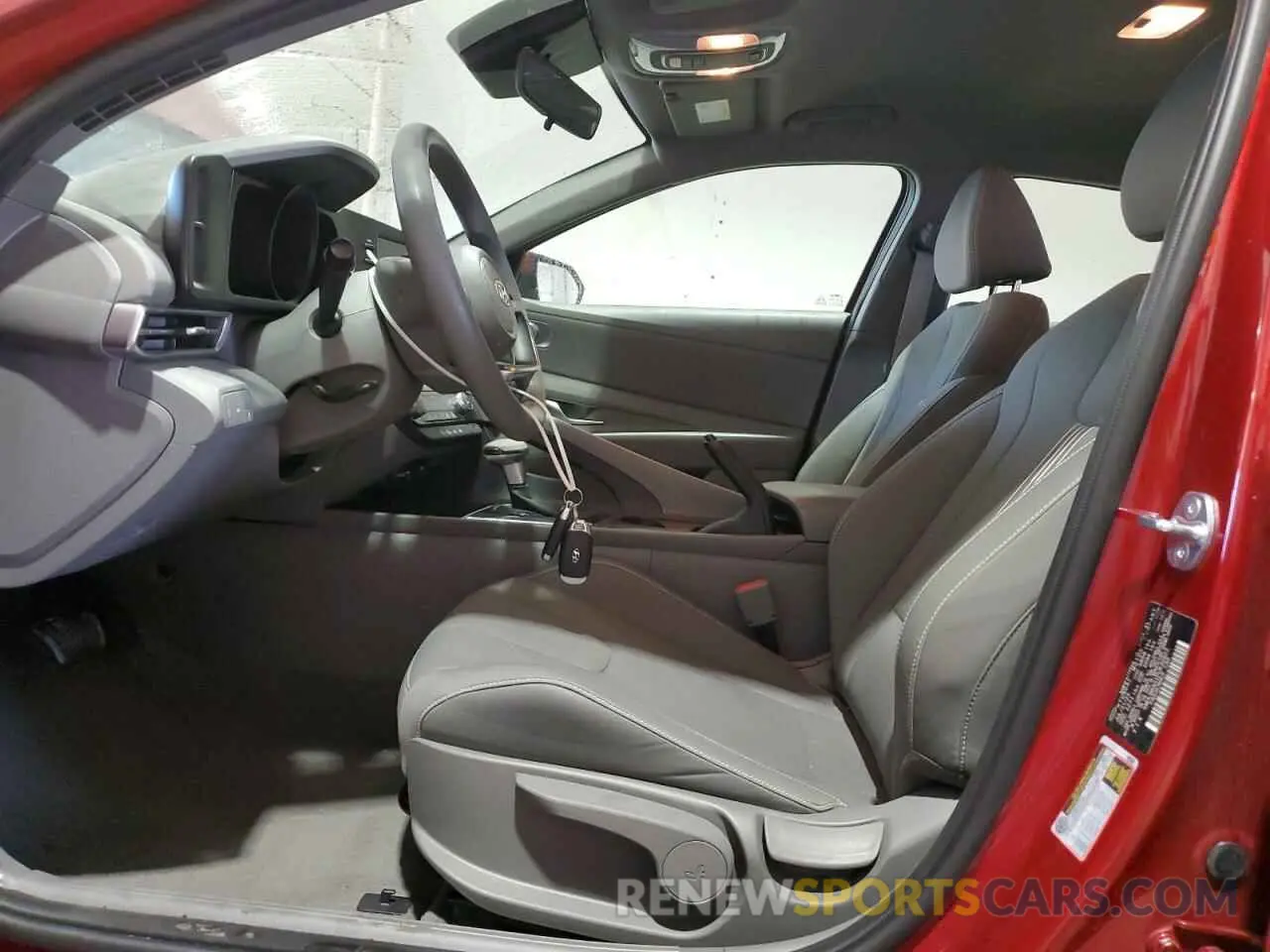 7 Photograph of a damaged car KMHLM4AG1PU630922 HYUNDAI ELANTRA 2023