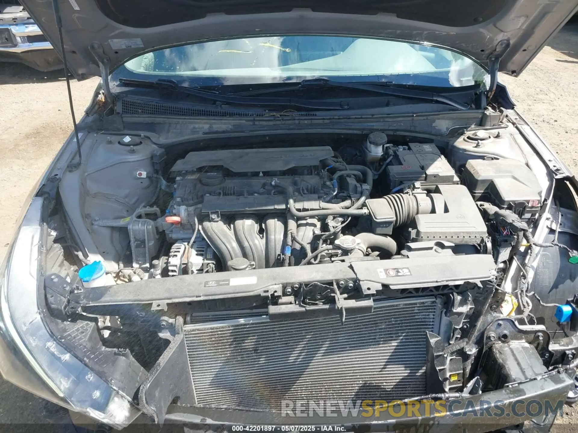 10 Photograph of a damaged car KMHLM4AG2PU379294 HYUNDAI ELANTRA 2023