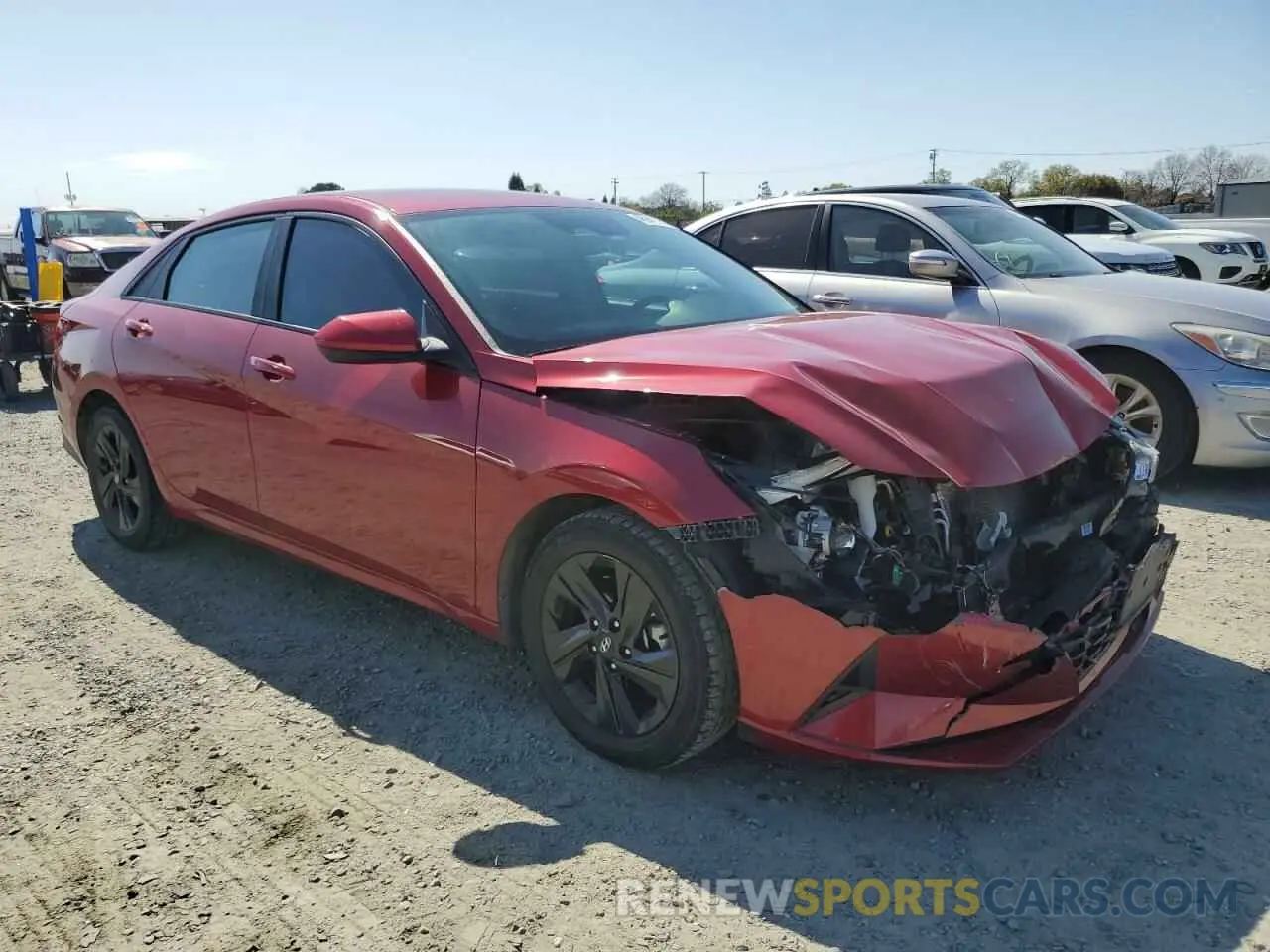 4 Photograph of a damaged car KMHLM4AG2PU384799 HYUNDAI ELANTRA 2023