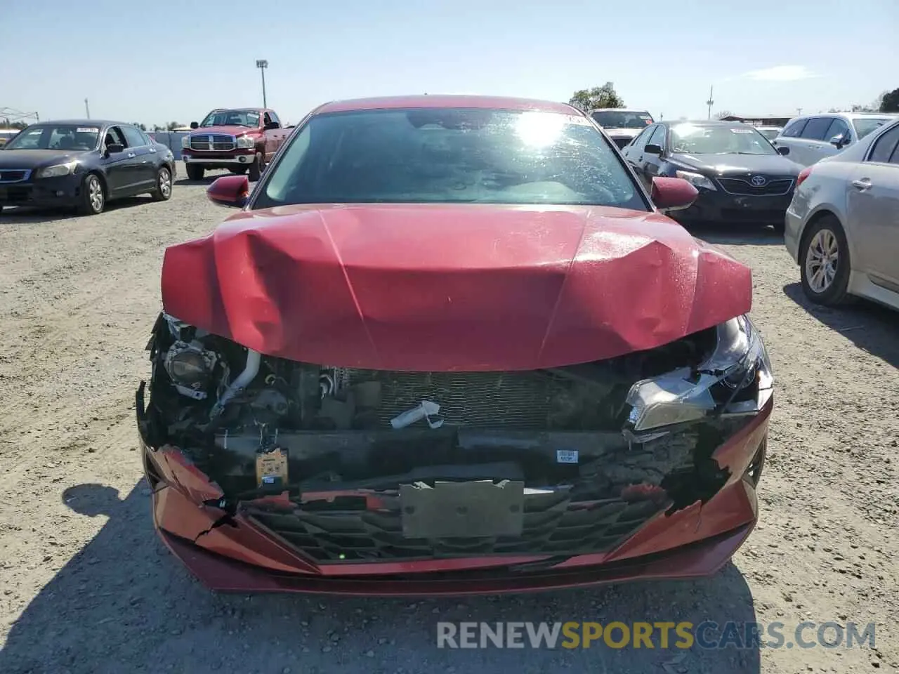 5 Photograph of a damaged car KMHLM4AG2PU384799 HYUNDAI ELANTRA 2023