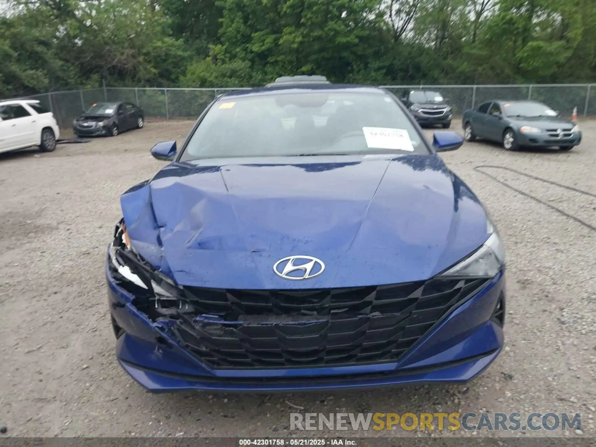 13 Photograph of a damaged car KMHLM4AG2PU414903 HYUNDAI ELANTRA 2023