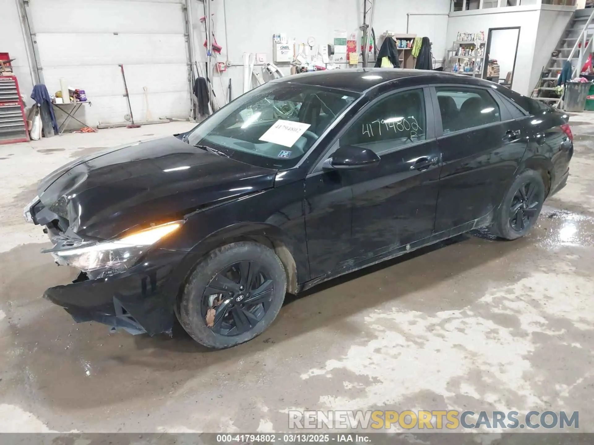 2 Photograph of a damaged car KMHLM4AG2PU415825 HYUNDAI ELANTRA 2023