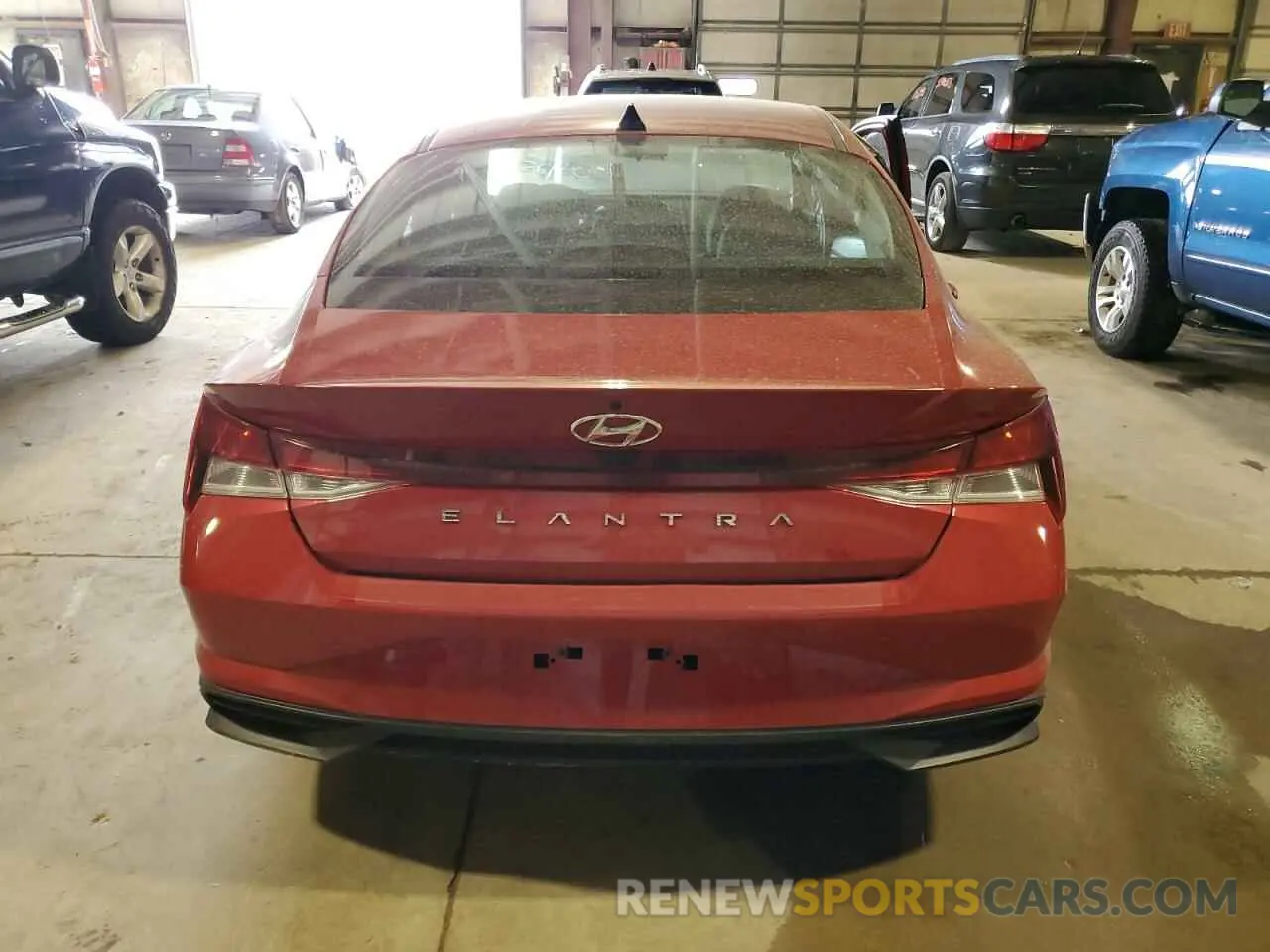 6 Photograph of a damaged car KMHLM4AG2PU507677 HYUNDAI ELANTRA 2023