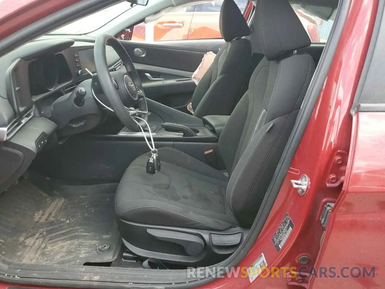 7 Photograph of a damaged car KMHLM4AG2PU507677 HYUNDAI ELANTRA 2023