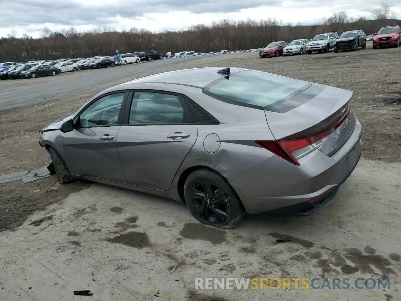 2 Photograph of a damaged car KMHLM4AG2PU567863 HYUNDAI ELANTRA 2023