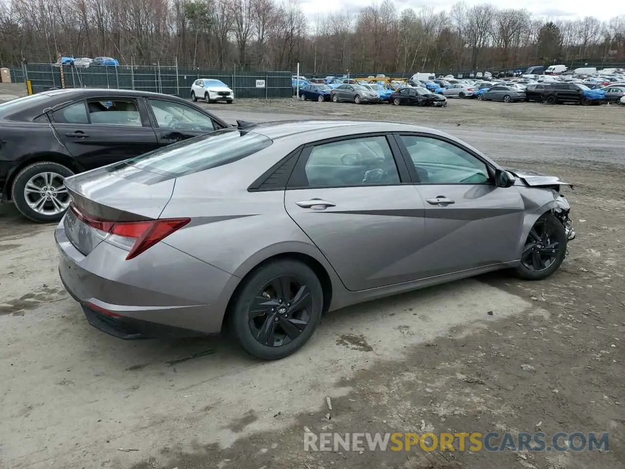 3 Photograph of a damaged car KMHLM4AG2PU567863 HYUNDAI ELANTRA 2023