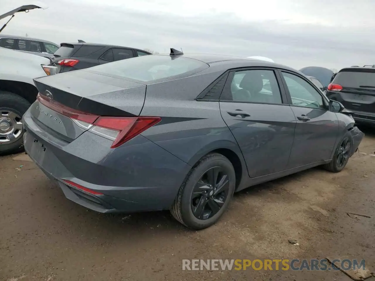 3 Photograph of a damaged car KMHLM4AG2PU581603 HYUNDAI ELANTRA 2023