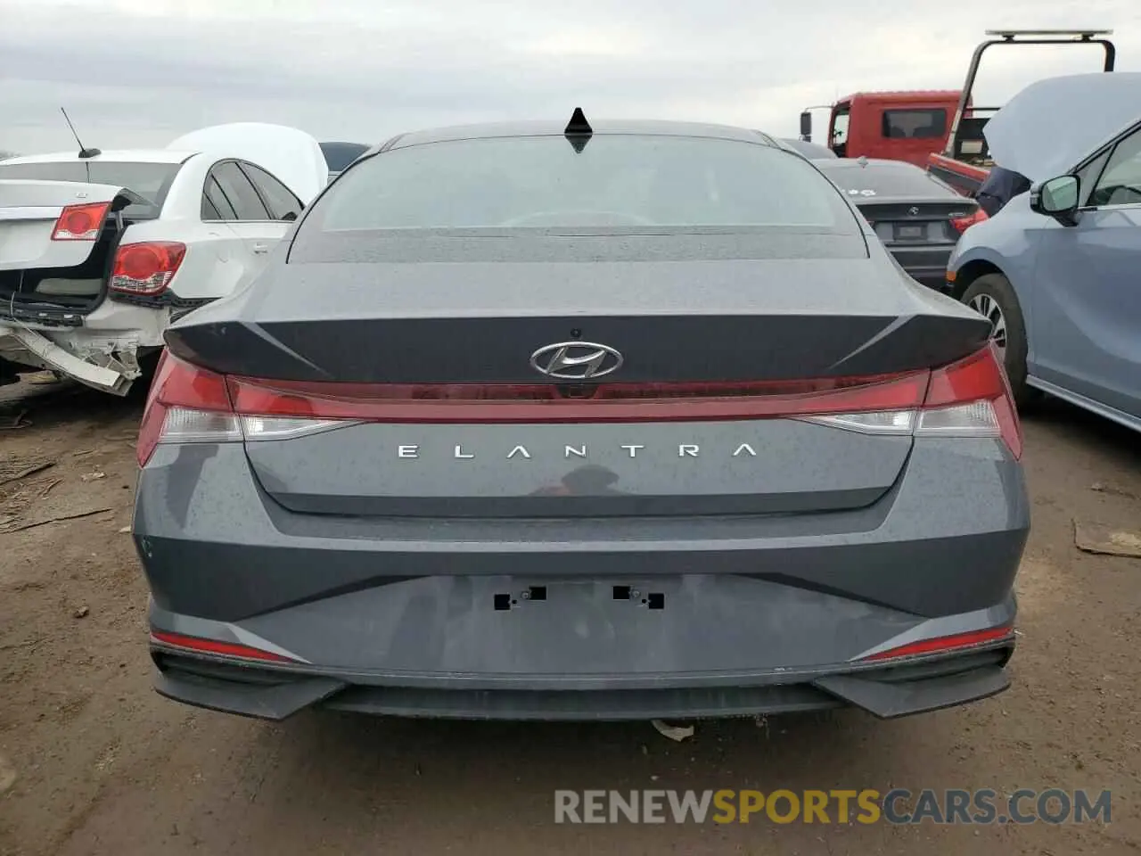 6 Photograph of a damaged car KMHLM4AG2PU581603 HYUNDAI ELANTRA 2023