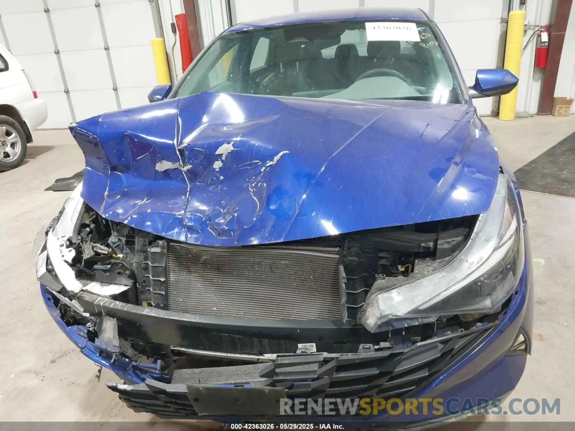 13 Photograph of a damaged car KMHLM4AG2PU593282 HYUNDAI ELANTRA 2023
