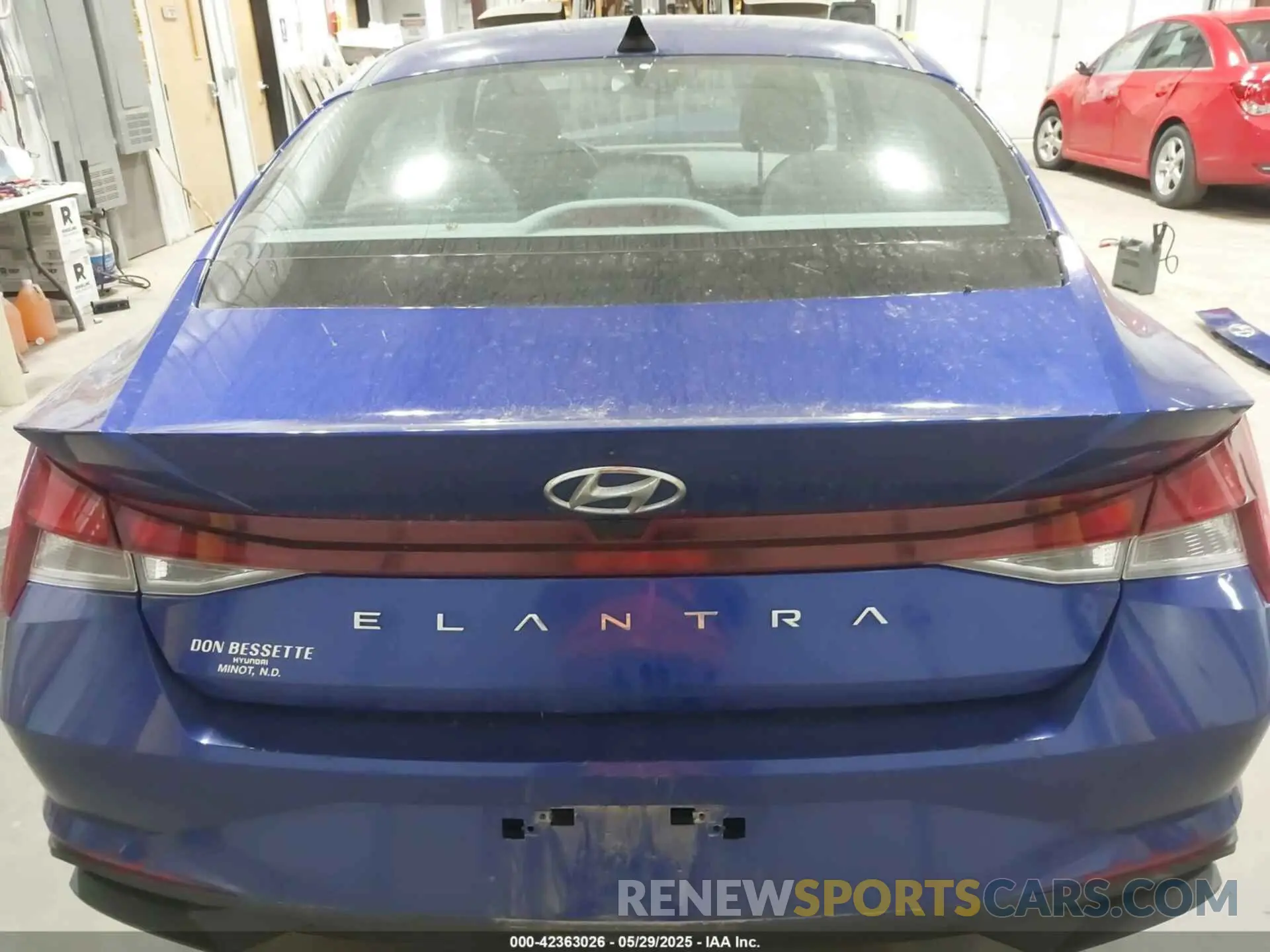 17 Photograph of a damaged car KMHLM4AG2PU593282 HYUNDAI ELANTRA 2023