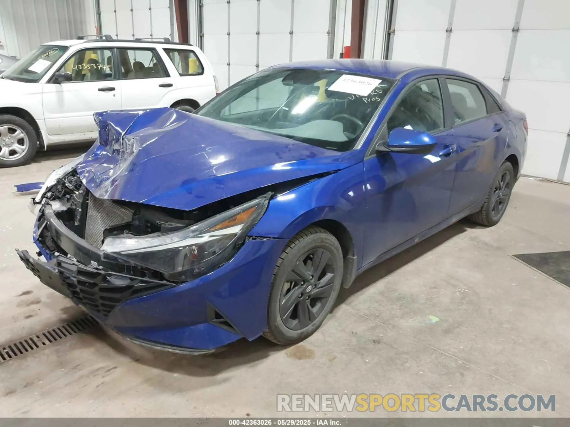 2 Photograph of a damaged car KMHLM4AG2PU593282 HYUNDAI ELANTRA 2023