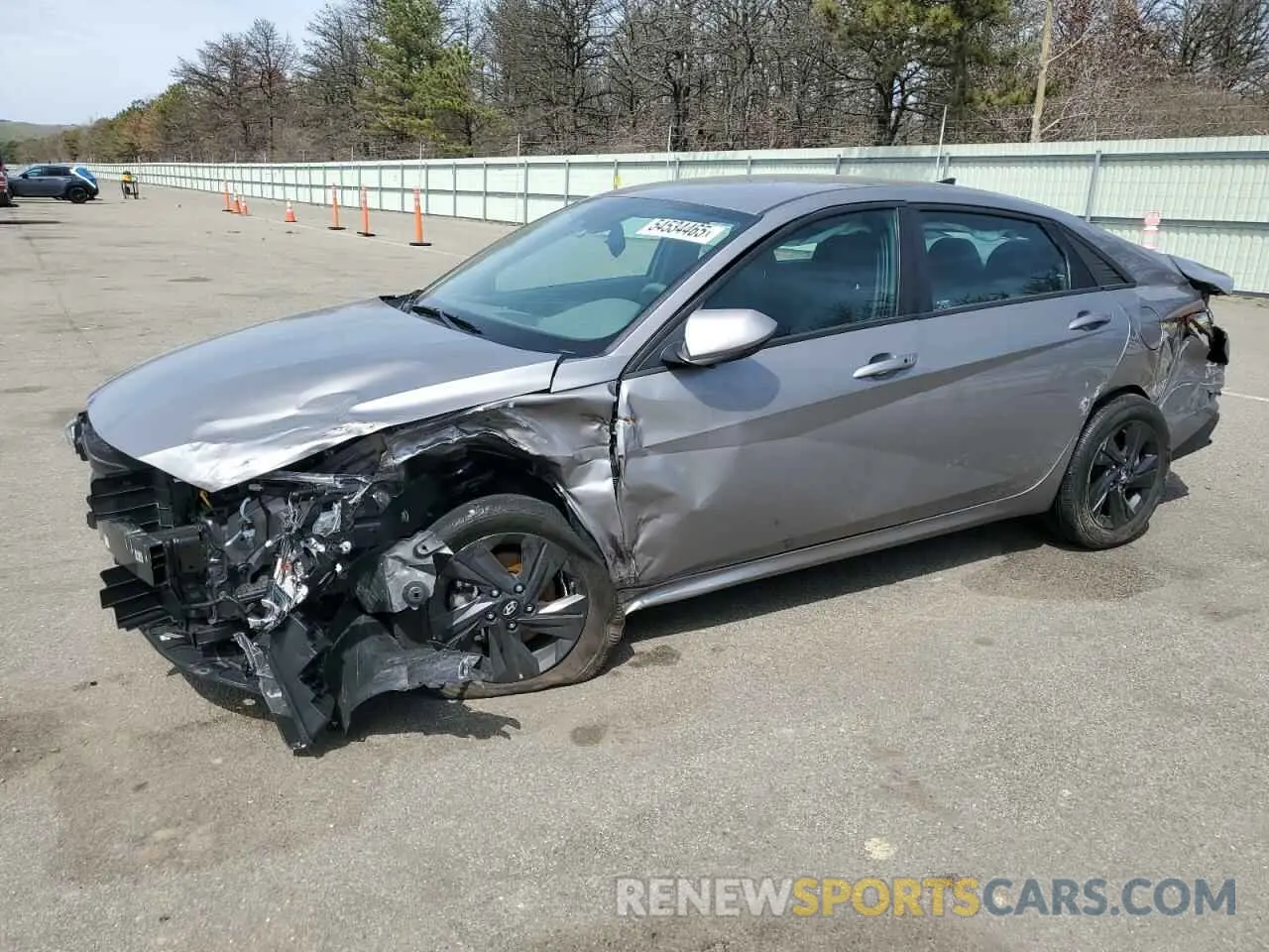 1 Photograph of a damaged car KMHLM4AG2PU602143 HYUNDAI ELANTRA 2023