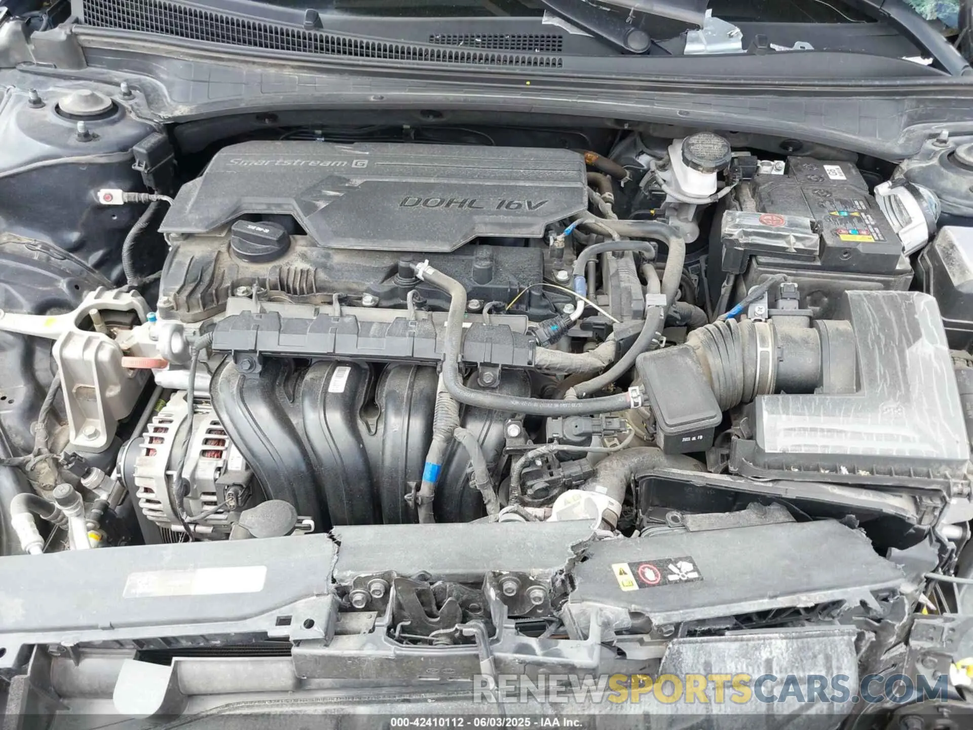 10 Photograph of a damaged car KMHLM4AG2PU606810 HYUNDAI ELANTRA 2023