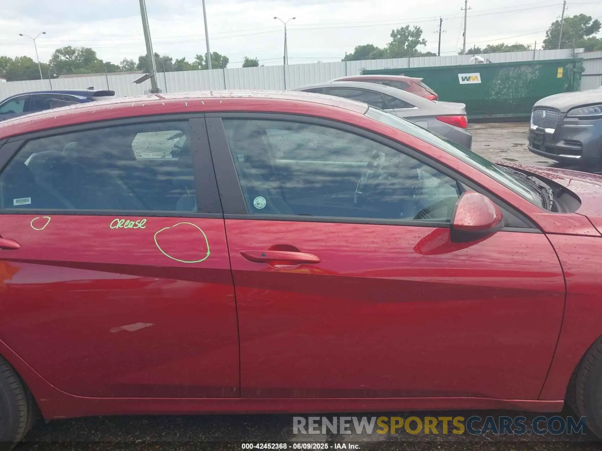 13 Photograph of a damaged car KMHLM4AG2PU611571 HYUNDAI ELANTRA 2023