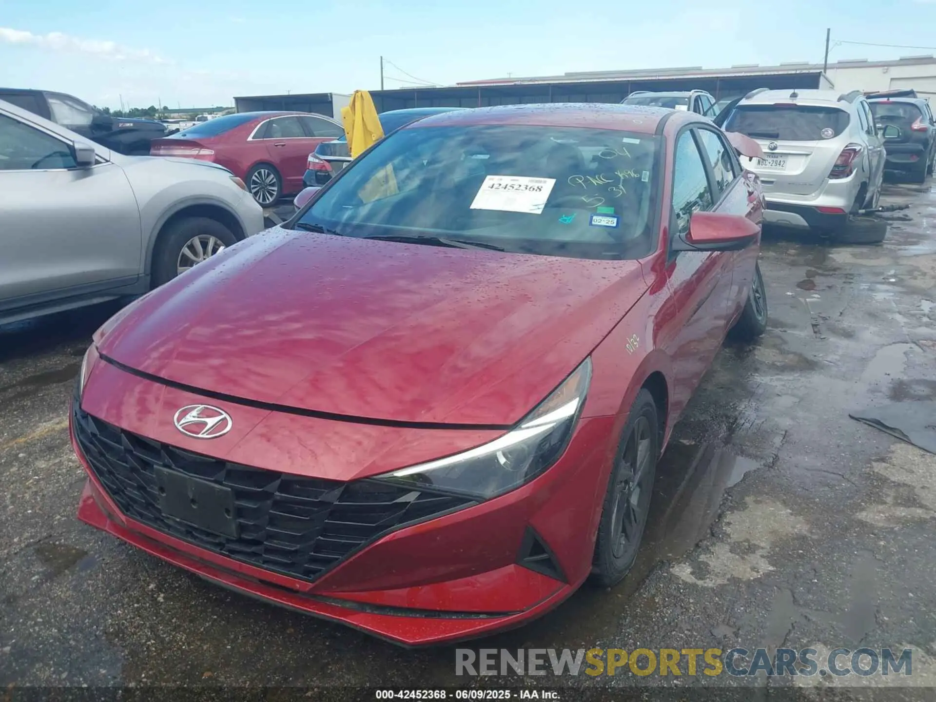 2 Photograph of a damaged car KMHLM4AG2PU611571 HYUNDAI ELANTRA 2023