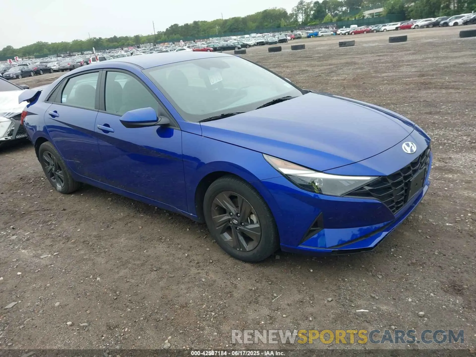 1 Photograph of a damaged car KMHLM4AG2PU617984 HYUNDAI ELANTRA 2023