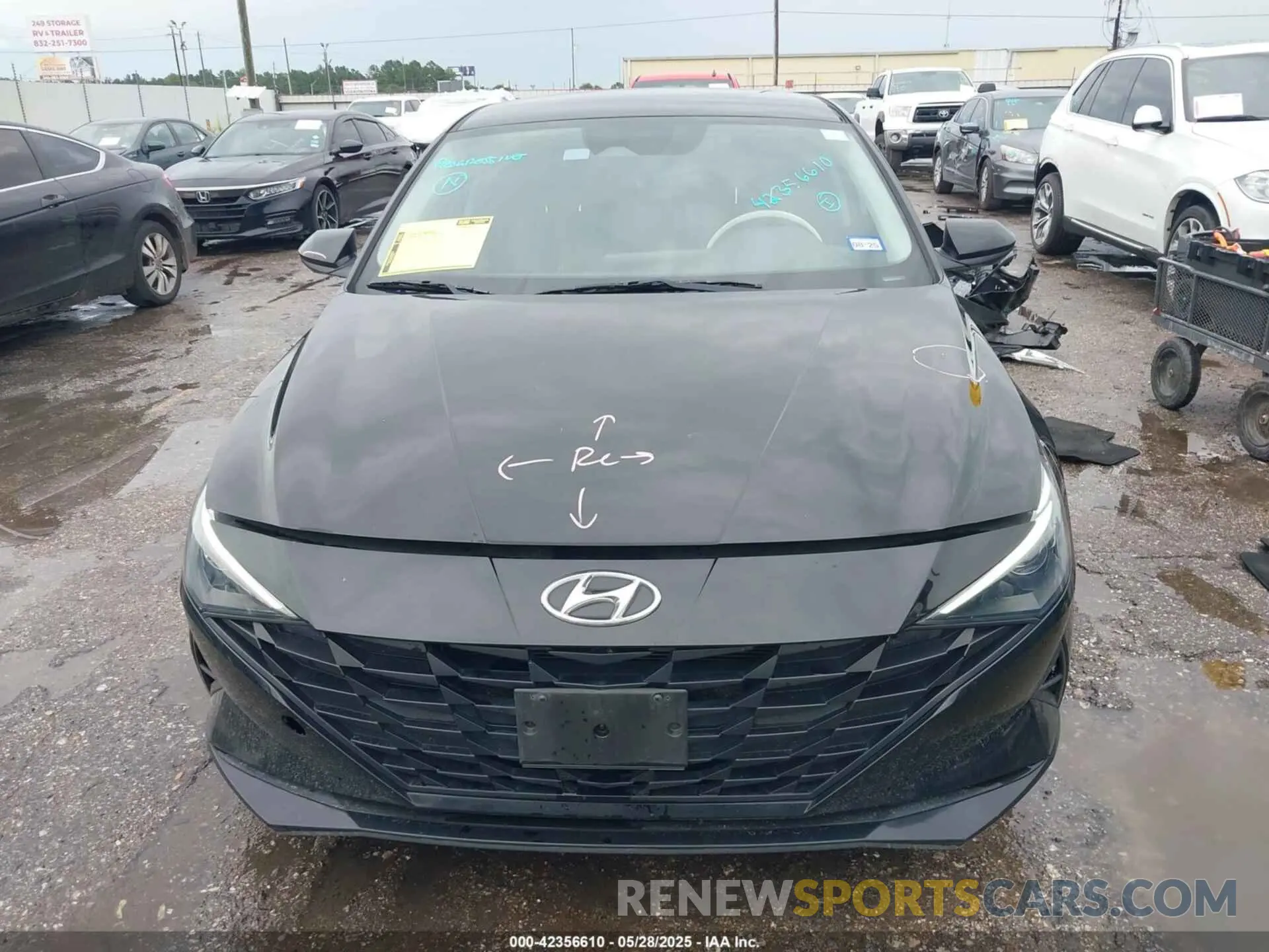 12 Photograph of a damaged car KMHLM4AG3PU375352 HYUNDAI ELANTRA 2023