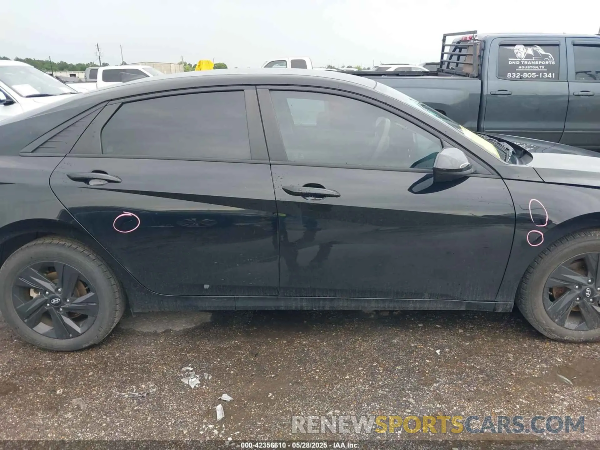 13 Photograph of a damaged car KMHLM4AG3PU375352 HYUNDAI ELANTRA 2023