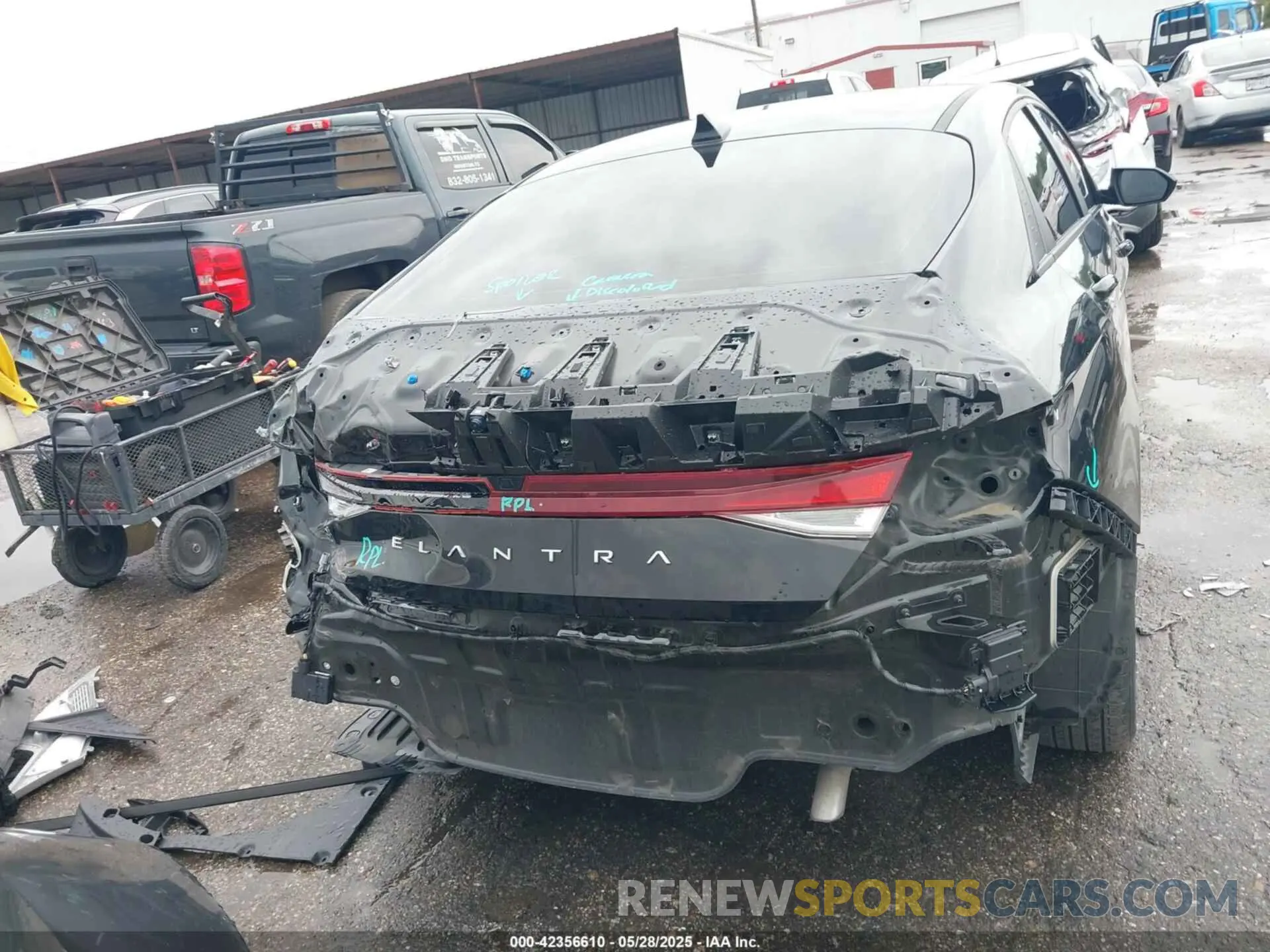 16 Photograph of a damaged car KMHLM4AG3PU375352 HYUNDAI ELANTRA 2023