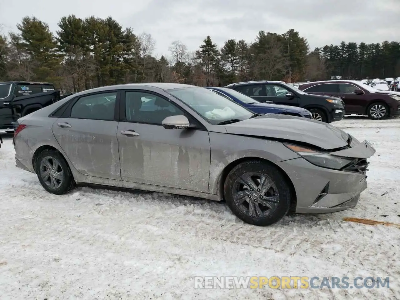4 Photograph of a damaged car KMHLM4AG3PU375478 HYUNDAI ELANTRA 2023