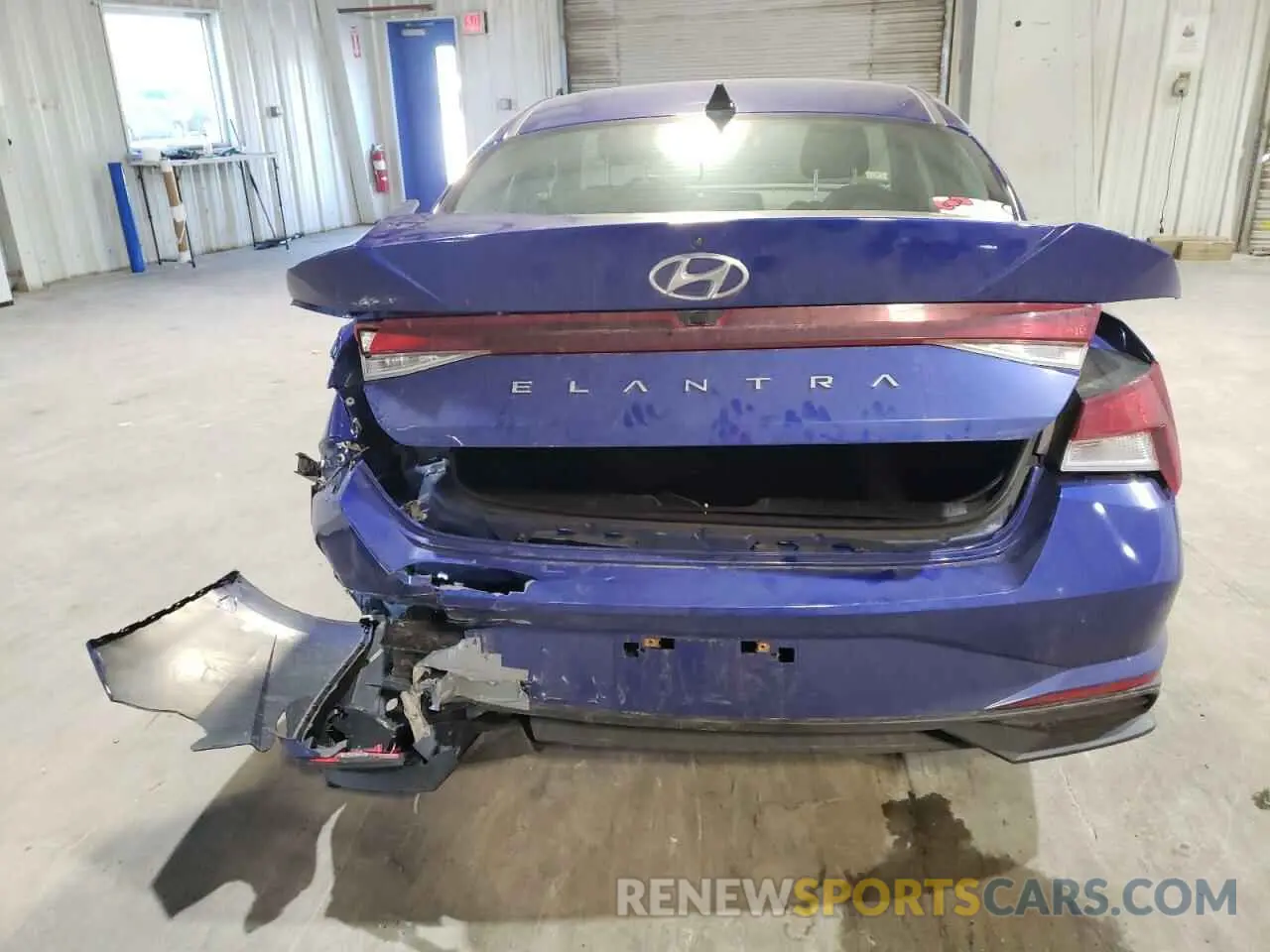 6 Photograph of a damaged car KMHLM4AG3PU381295 HYUNDAI ELANTRA 2023