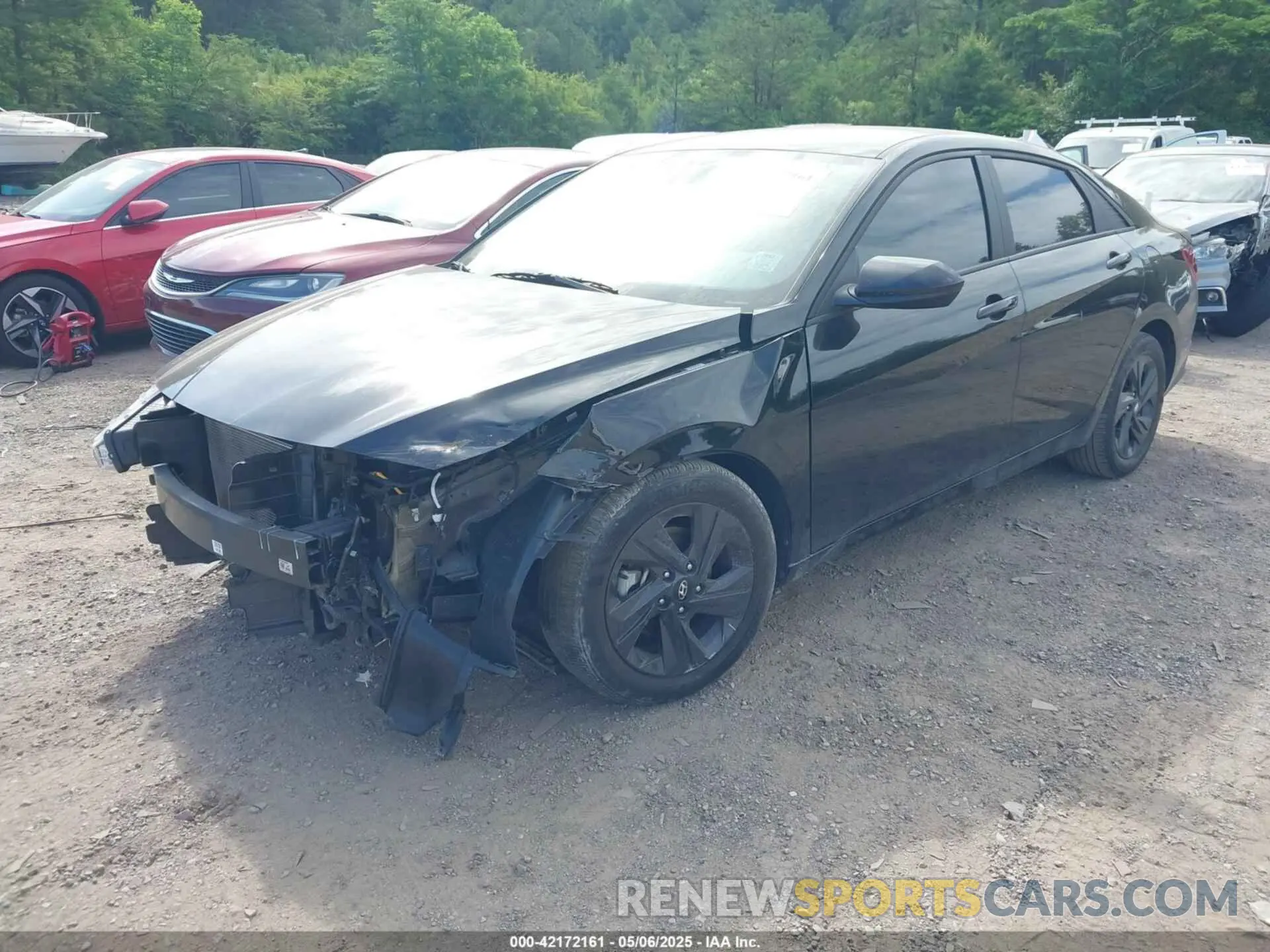 2 Photograph of a damaged car KMHLM4AG3PU428244 HYUNDAI ELANTRA 2023