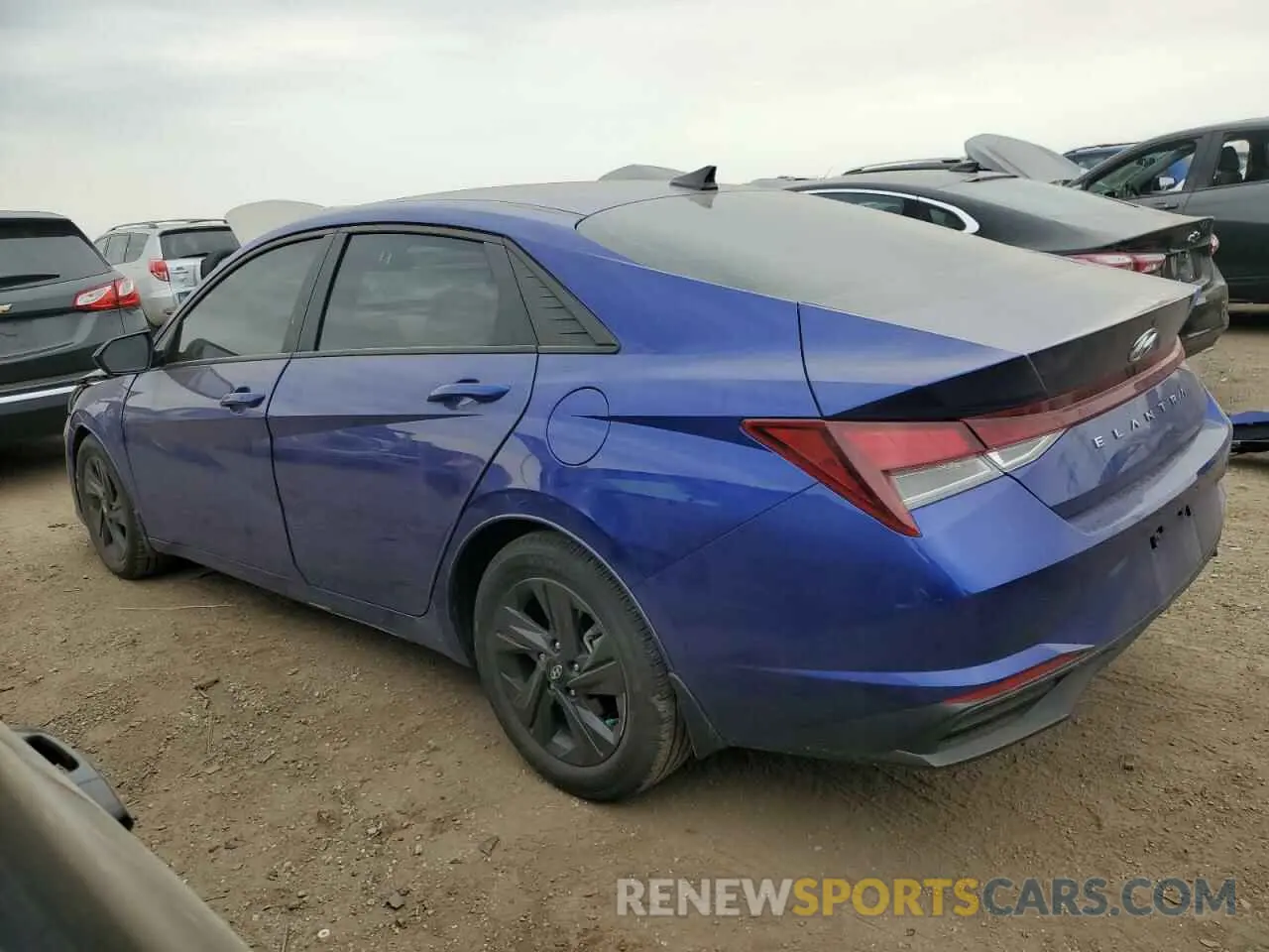 2 Photograph of a damaged car KMHLM4AG3PU437669 HYUNDAI ELANTRA 2023