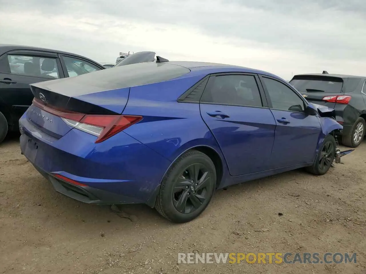 3 Photograph of a damaged car KMHLM4AG3PU437669 HYUNDAI ELANTRA 2023