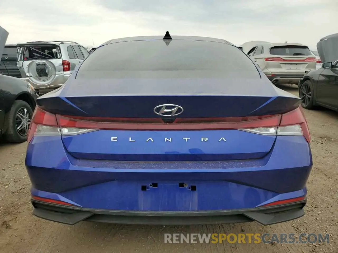6 Photograph of a damaged car KMHLM4AG3PU437669 HYUNDAI ELANTRA 2023