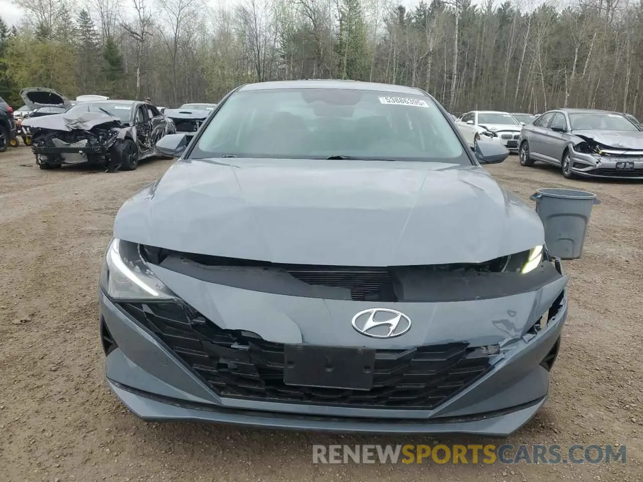 5 Photograph of a damaged car KMHLM4AG3PU449336 HYUNDAI ELANTRA 2023