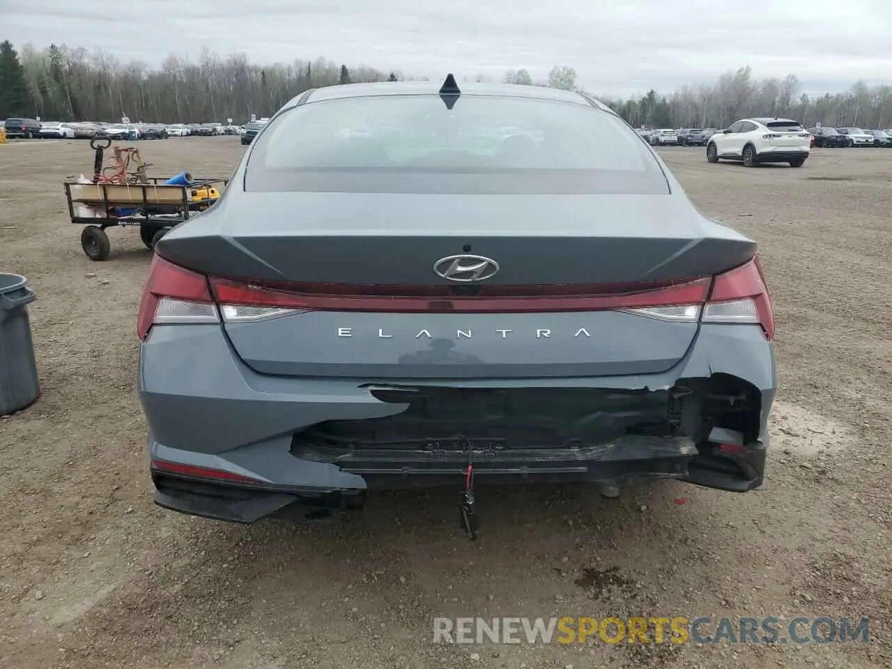 6 Photograph of a damaged car KMHLM4AG3PU449336 HYUNDAI ELANTRA 2023