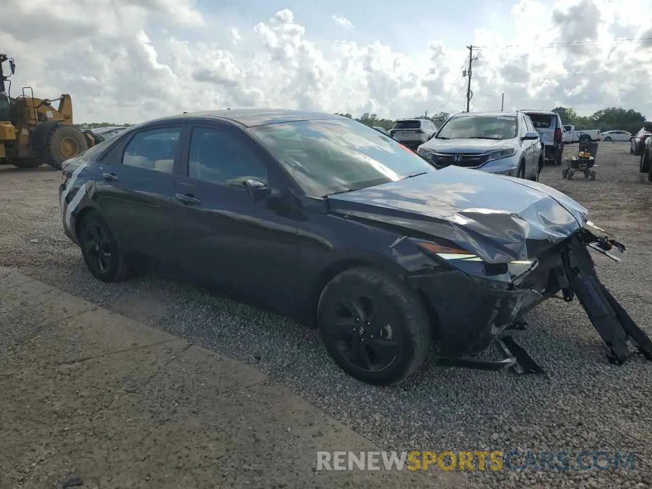 4 Photograph of a damaged car KMHLM4AG3PU463608 HYUNDAI ELANTRA 2023