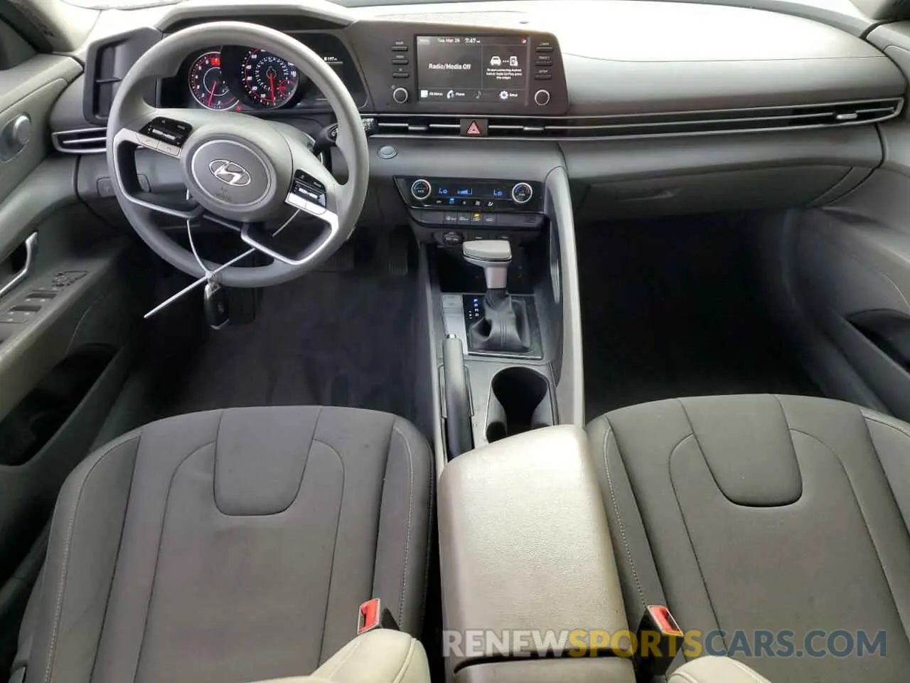 8 Photograph of a damaged car KMHLM4AG3PU479663 HYUNDAI ELANTRA 2023