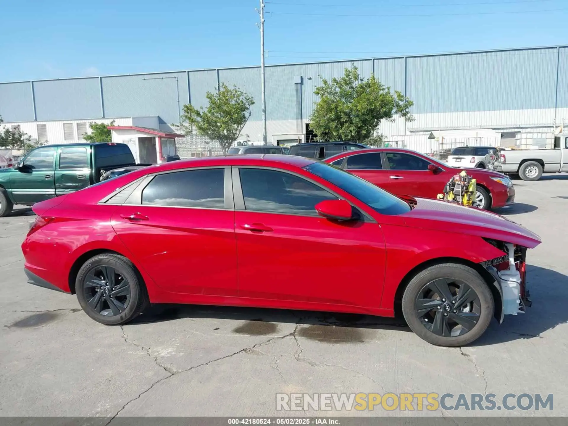 14 Photograph of a damaged car KMHLM4AG3PU483700 HYUNDAI ELANTRA 2023