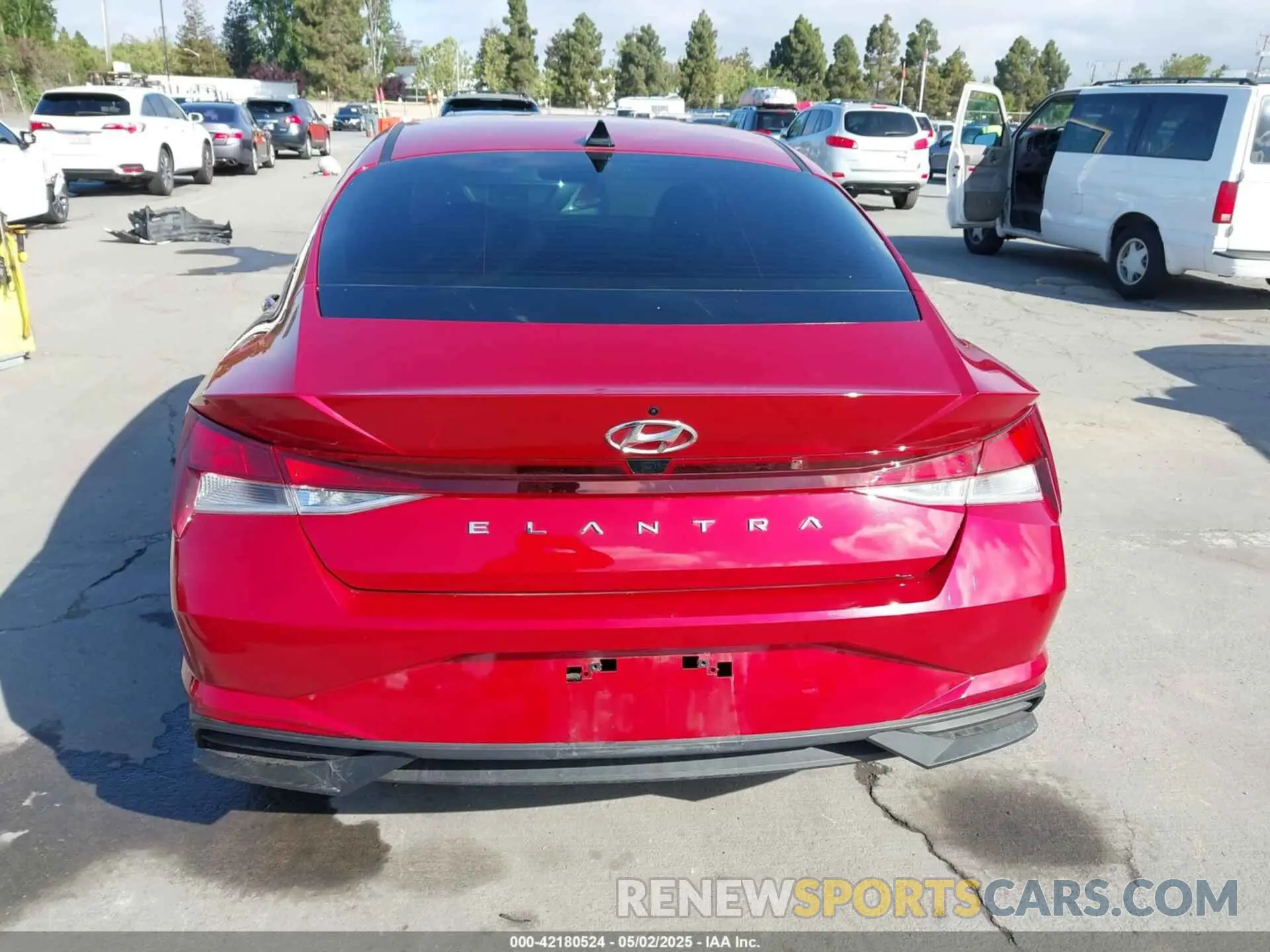 17 Photograph of a damaged car KMHLM4AG3PU483700 HYUNDAI ELANTRA 2023