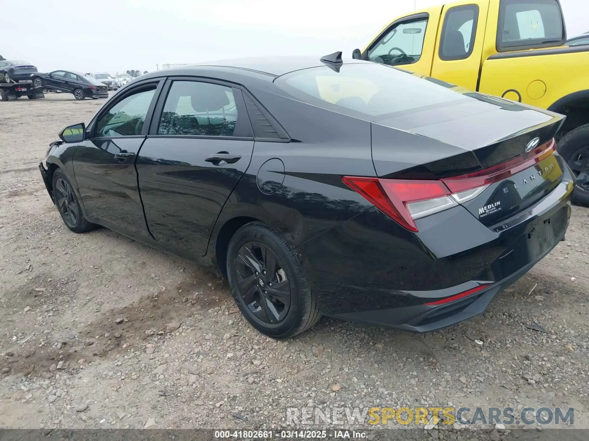 3 Photograph of a damaged car KMHLM4AG3PU502245 HYUNDAI ELANTRA 2023