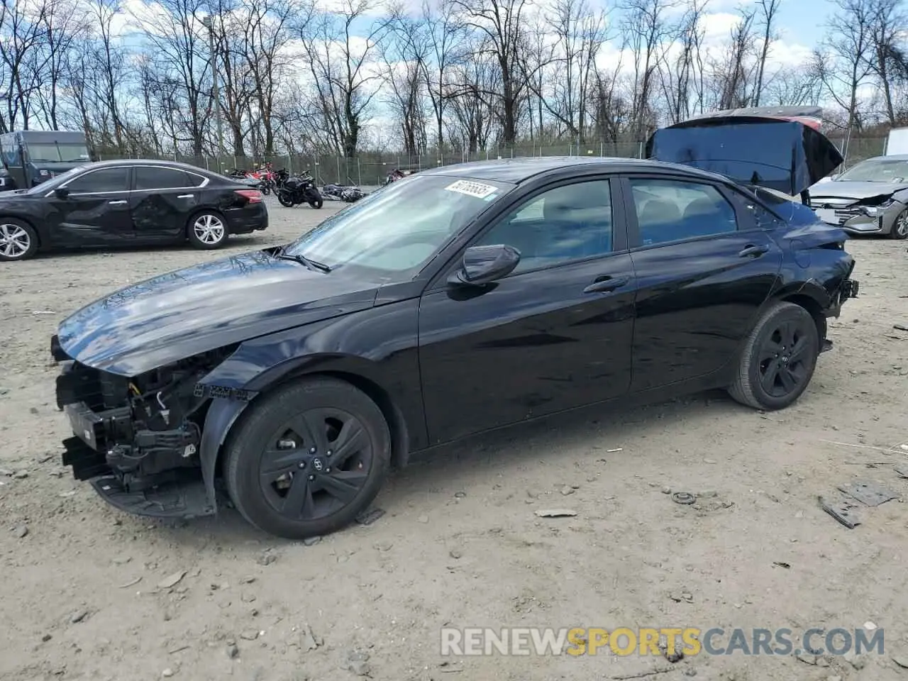 1 Photograph of a damaged car KMHLM4AG3PU533463 HYUNDAI ELANTRA 2023