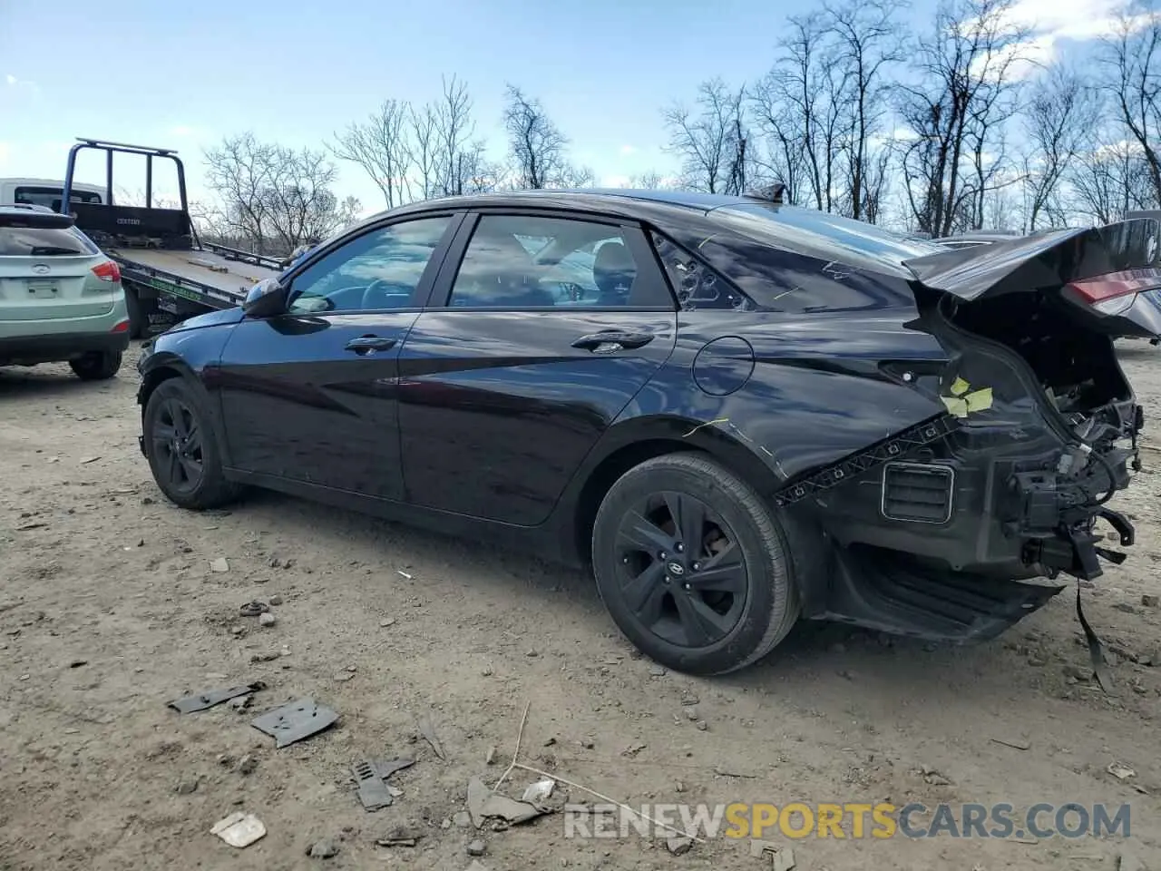 2 Photograph of a damaged car KMHLM4AG3PU533463 HYUNDAI ELANTRA 2023