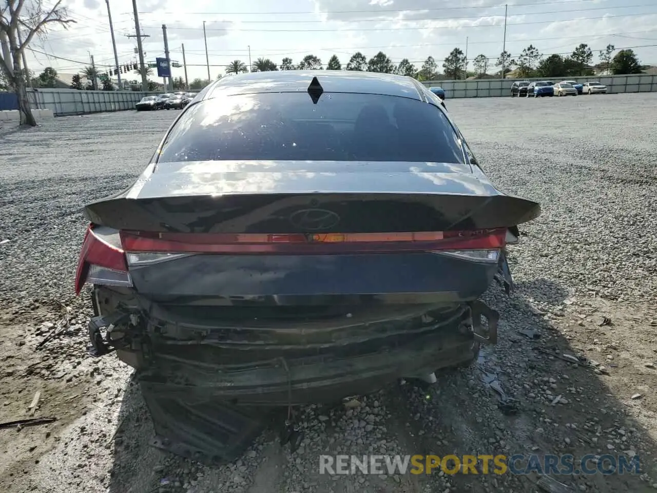 6 Photograph of a damaged car KMHLM4AG3PU543605 HYUNDAI ELANTRA 2023
