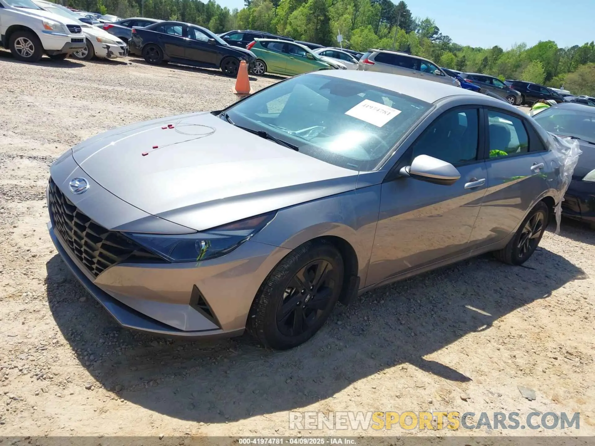 2 Photograph of a damaged car KMHLM4AG3PU553437 HYUNDAI ELANTRA 2023