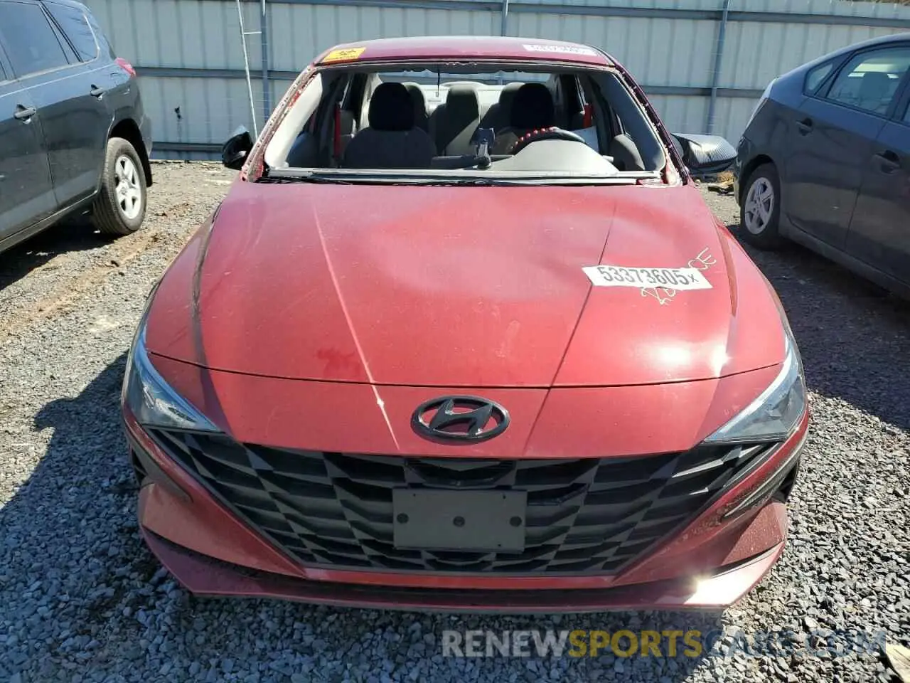 5 Photograph of a damaged car KMHLM4AG3PU567208 HYUNDAI ELANTRA 2023