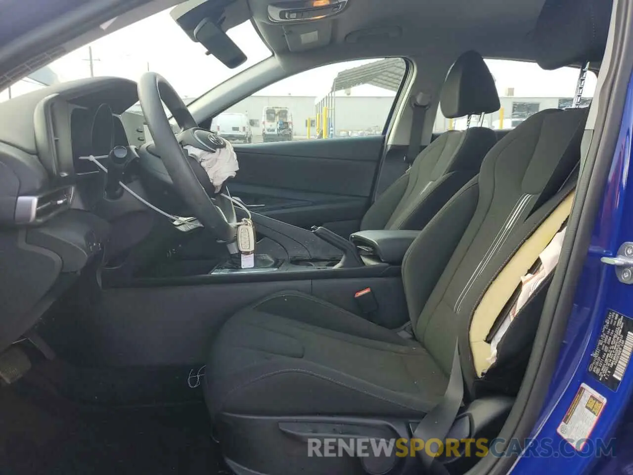 7 Photograph of a damaged car KMHLM4AG3PU579410 HYUNDAI ELANTRA 2023