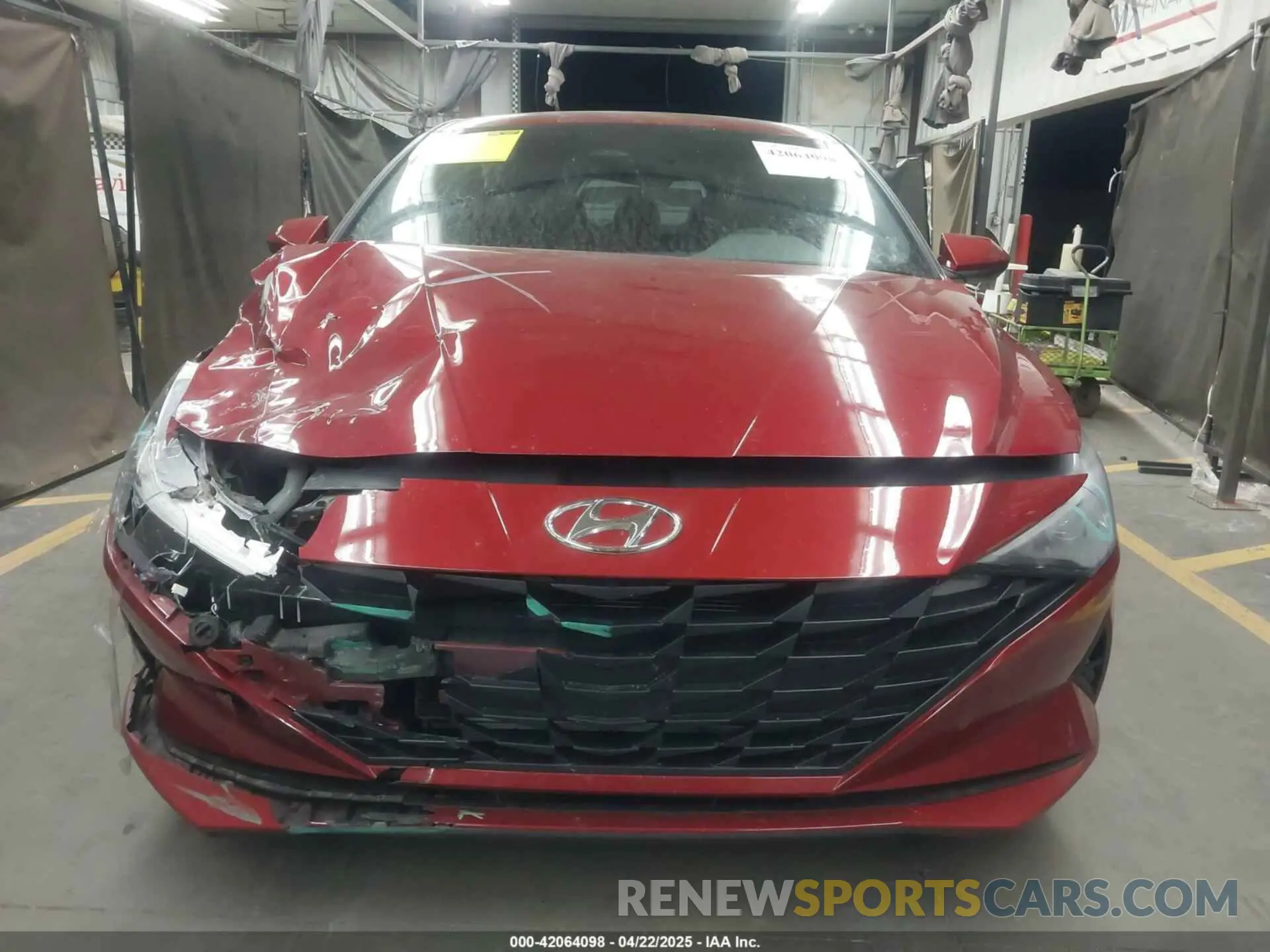 12 Photograph of a damaged car KMHLM4AG3PU584509 HYUNDAI ELANTRA 2023